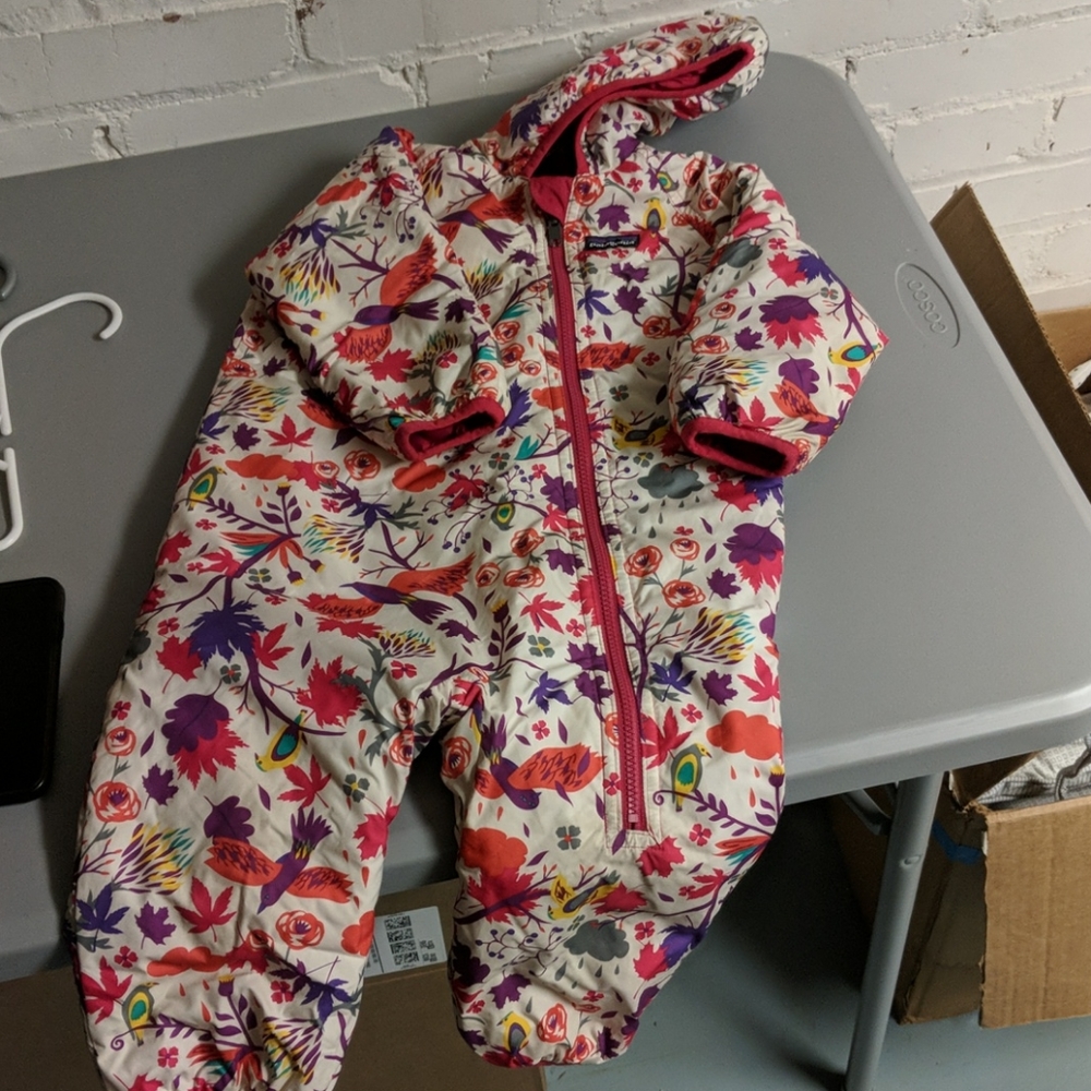 Patagonia puffer suit